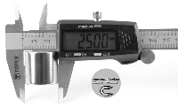 Неодимовый магнит (диск) D25-25